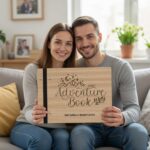 Ξύλινο Άλμπουμ Φωτογραφιών - Our Adventure Book (mountain)