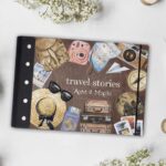 Ξύλινο Άλμπουμ Φωτογραφιών - Flowers (minimal) (Αντιγραφή)