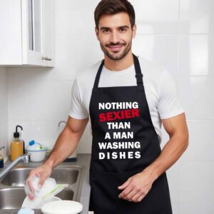 Ποδιά Μαγειρικής - Nothing sexier than man washing dishes