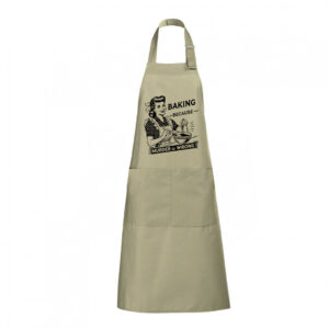 Ποδιά Μαγειρικής - Baking because murder is wrong - Image 3