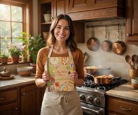 Ξύλινο Βιβλίο Συνταγών Italian Flavors (R43)