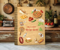 Ξύλινο Βιβλίο Συνταγών Comfort Book (R45)