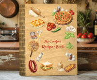 Ξύλινο Βιβλίο Συνταγών Comfort Book (R45) - Image 2