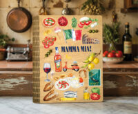 Ξύλινο Βιβλίο Συνταγών Mama Mia (R50) - Image 2