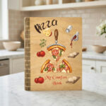 Ξύλινο Βιβλίο Συνταγών Pizza (R44)