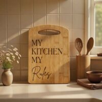 Ξύλο Κοπής-my kitchen  my rules